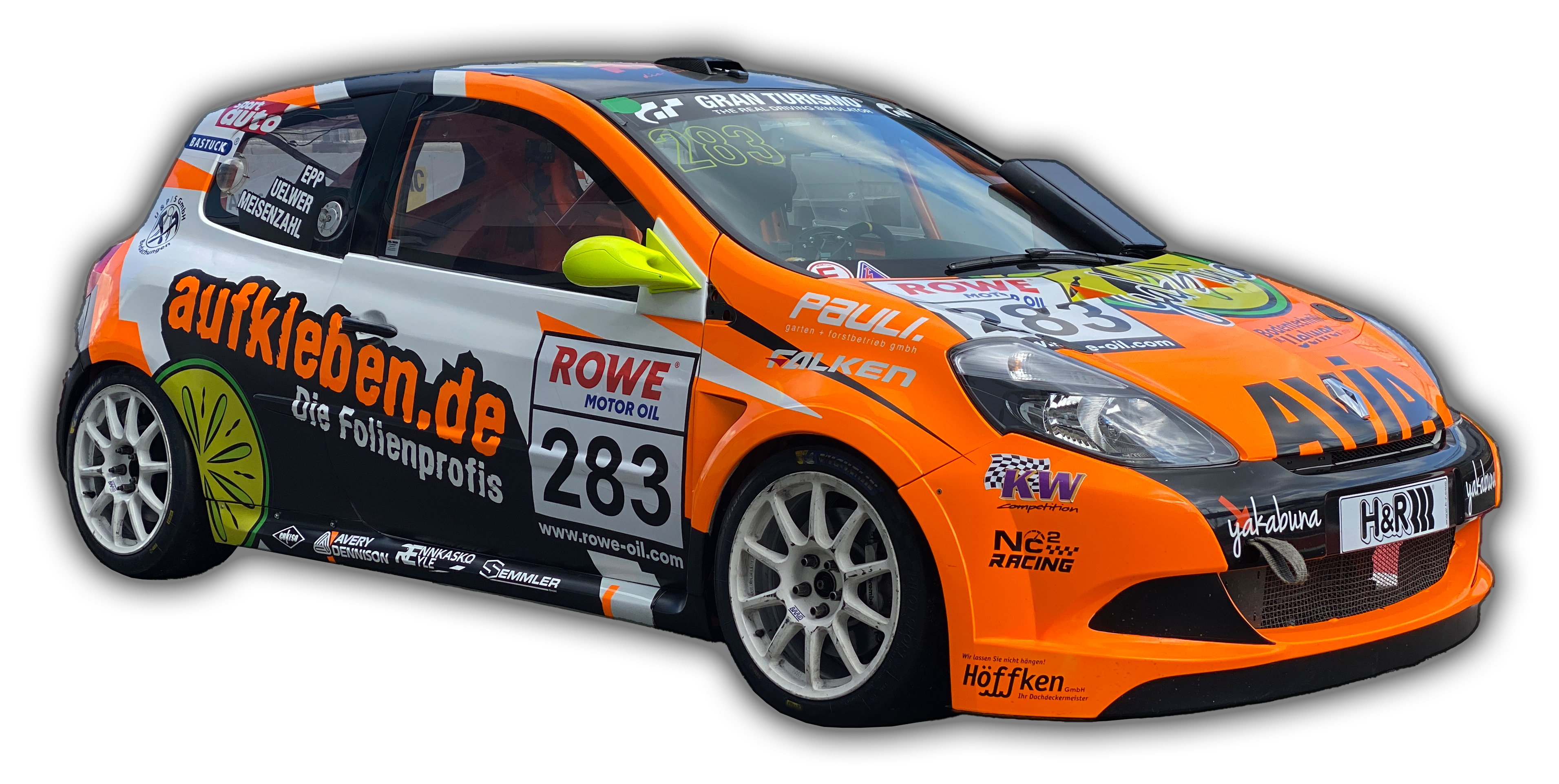 aufkleben.de Renault Clio Cup 2.0 Endurance